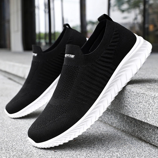 Damen Komfortable Slip-On Sneakers mit rutschfester Sohle R&B
