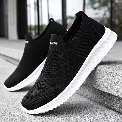Damen Komfortable Slip-On Sneakers mit rutschfester Sohle R&B