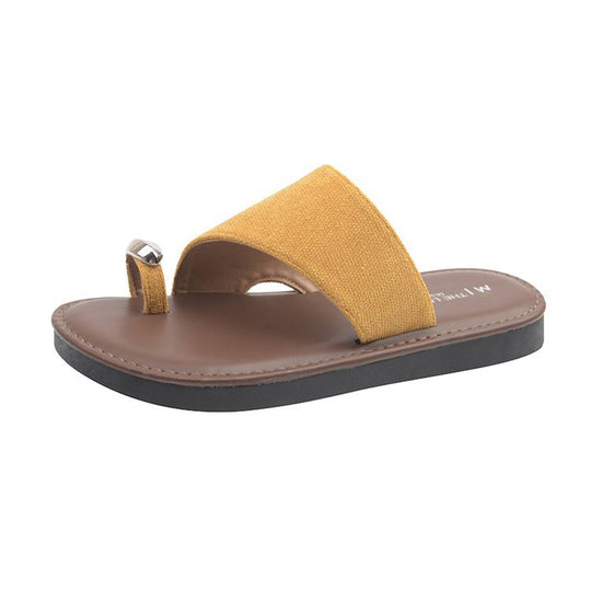 Damen modische Riemensandalen mit komfortablem Fußbett und zierlichem Design R&B