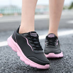 Damen Sneaker mit dämpfender Sohle und atmungsaktivem Obermaterial