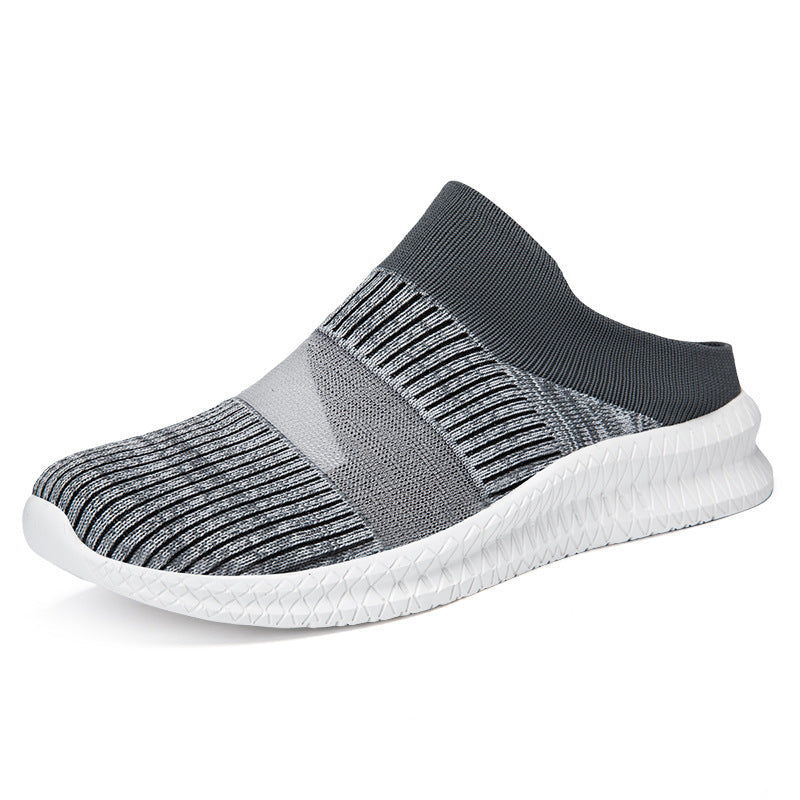 Damen Slip-On Freizeitschuhe mit elastischem Komfort-Obermaterial