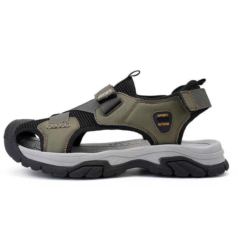 Damen Outdoor-Freizeitsandalen mit verstellbarem Riemen und rutschfester Sohle R&B