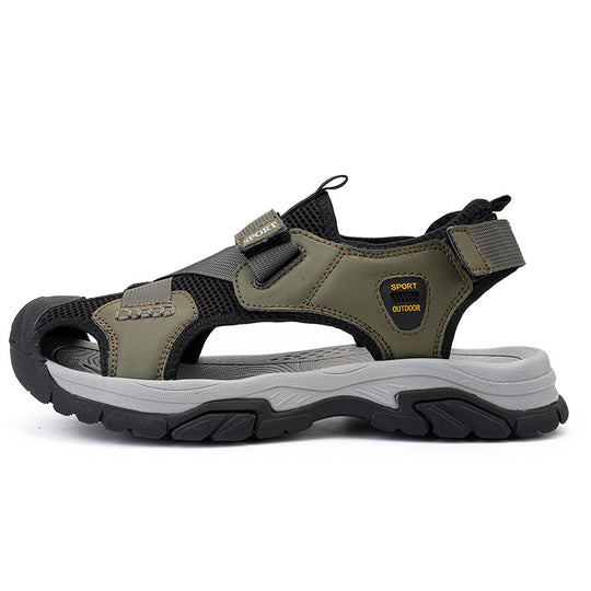 Damen Outdoor-Freizeitsandalen mit verstellbarem Riemen und rutschfester Sohle R&B