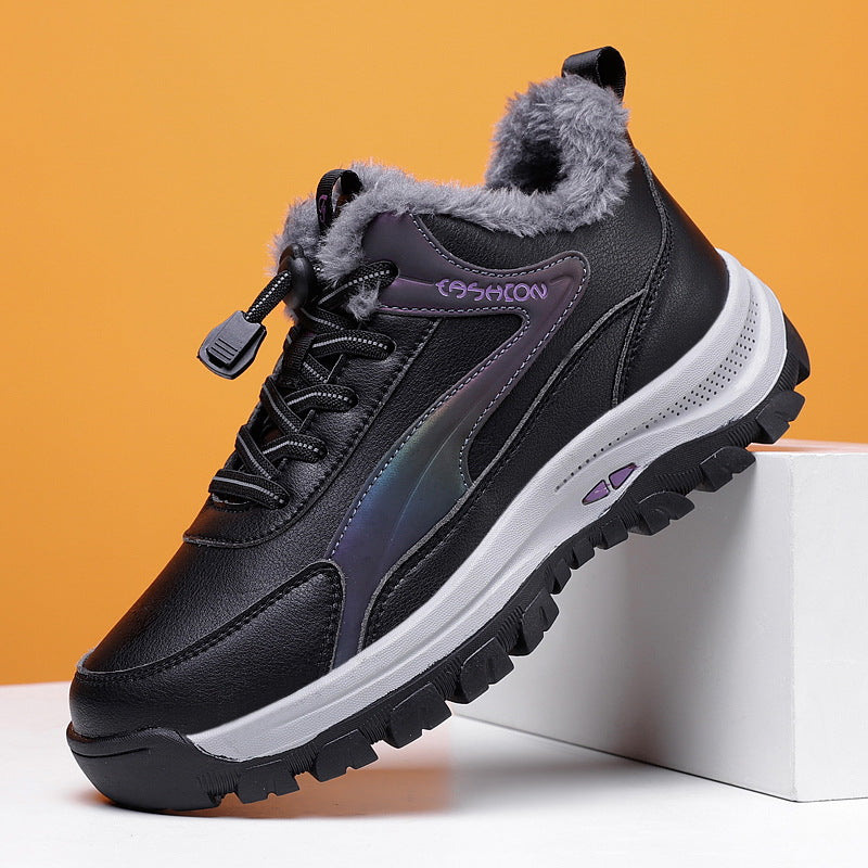 Damen Winterfreizeitsneaker mit isolierendem Innenfutter und rutschfester Sohle R&B
