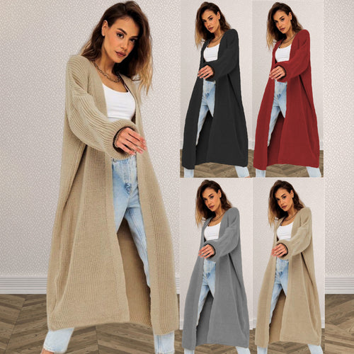 Damen Langarm Strickjacke R&B