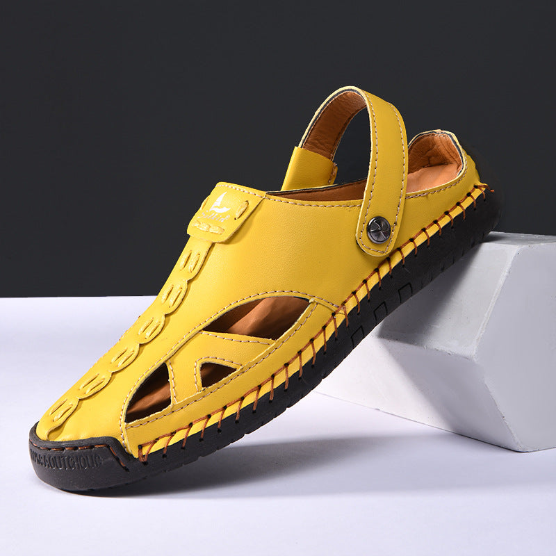 Herren Atmungsaktive Freizeitsandalen mit verstellbarem Riemensystem R&B