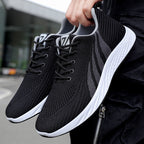 Damen Sportliche Netz-Sneaker mit atmungsaktiver Oberfläche und flexibler Sohle R&B