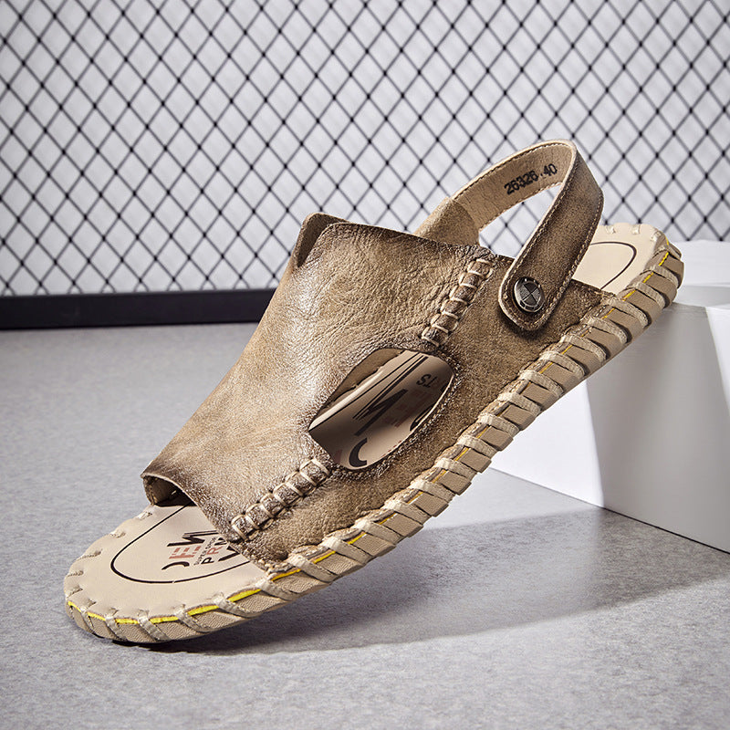 Herren Komfortable Freizeitsandalen mit verstellbarem Riemen R&B