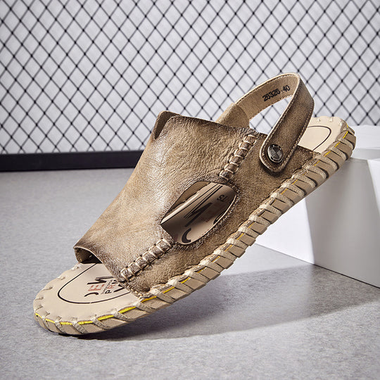 Herren Komfortable Freizeitsandalen mit verstellbarem Riemen R&B