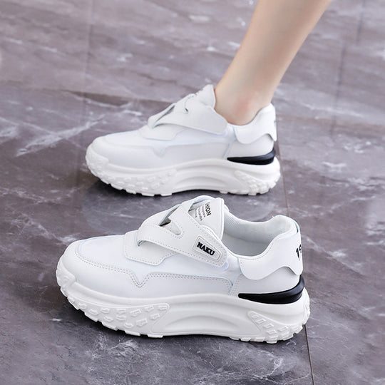 Damen Slipper Sneakers mit praktischem Klettverschluss und dämpfender Laufsohle R&B