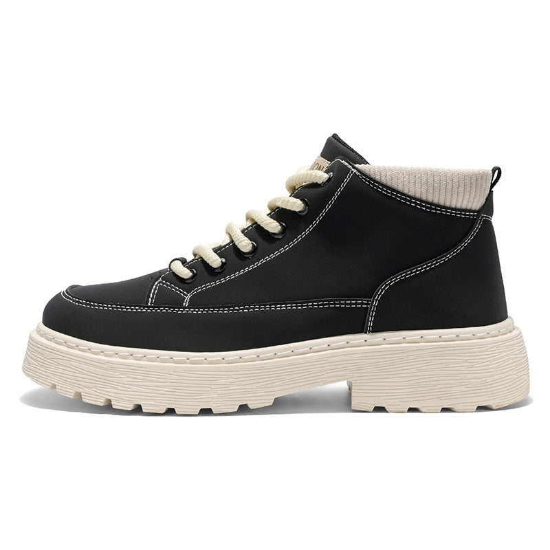 Damen Sportliche High-Top Sneakers mit gepolsterter Ferse und rutschfester Sohle