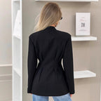 Damen Eleganter Blazer mit taillierten Akzenten R&B