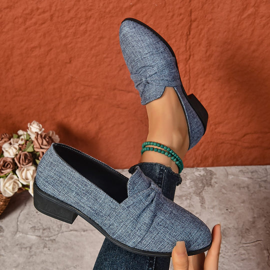 Damen Slipper mit geschwungenem Knoten R&B