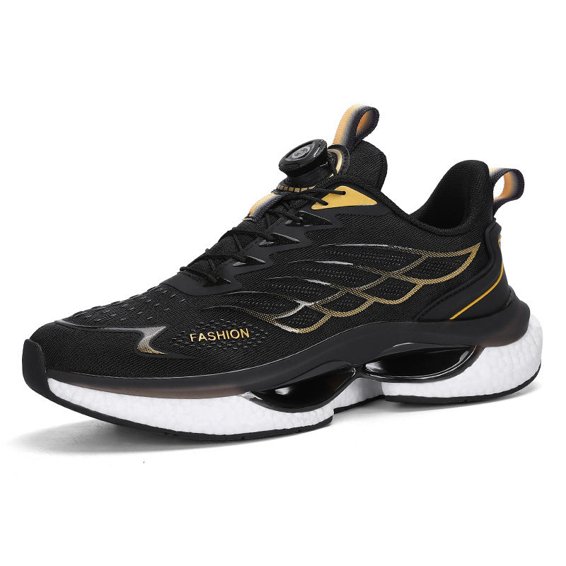 Damen Sportliche Schnür-Sneaker mit innovativer Dämpfungstechnologie und atmungsaktivem Obermaterial R&B