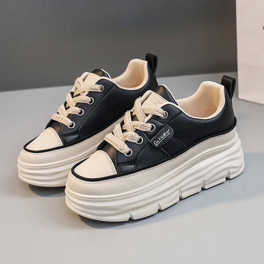 Damen Plateau Sneakers mit komfortabler Dämpfung und stylischer Schnürung R&B