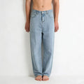 Herren Weite Vintage Jeans
