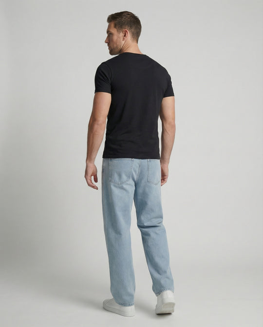 Herren Weite Vintage Jeans
