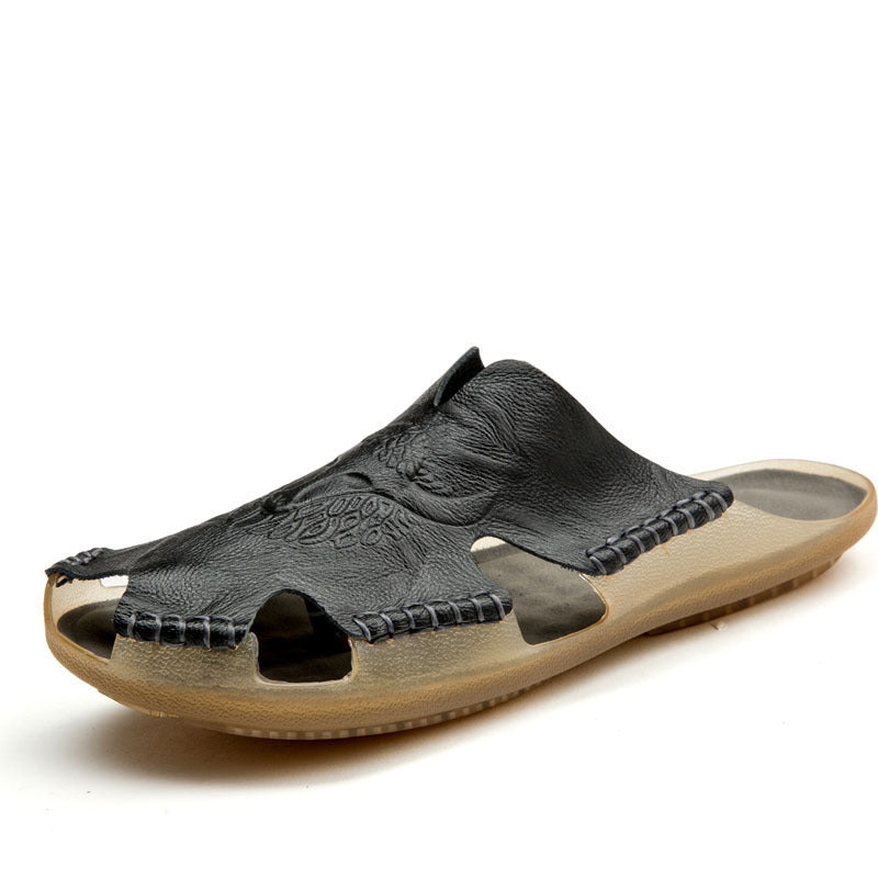 Damen Leder-Clogs mit luxuriösem Design und atmungsaktiver Sohle R&B