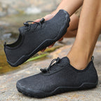 Damen Sportliche Wasserschuhe mit rutschfester Sohle und elastischem Schnürsystem
