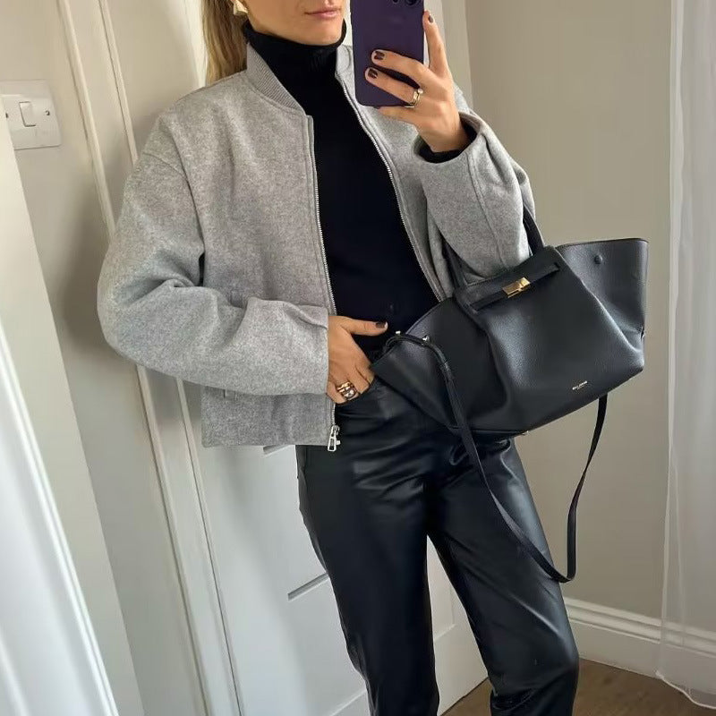Damen modische Sweatjacke mit modernen Annehmlichkeiten und lässigem Schnitt R&B