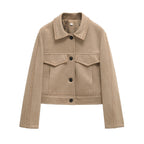 Damen modische Kurzjacke R&B