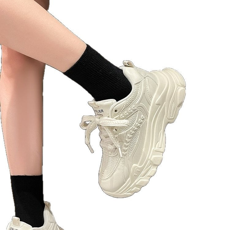 Damen Sportliche Sneakers mit atmungsaktivem Mesh und rutschfester Sohle R&B