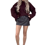 Damen Bequemer Pullover mit lässigem Schnitt und weichem Material R&B