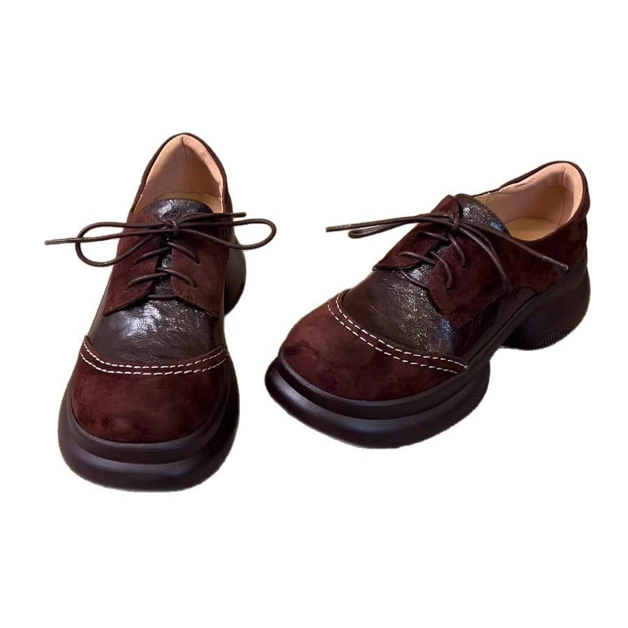 Damen Bequeme und elegante Schnürschuhe mit modischen Akzenten R&B