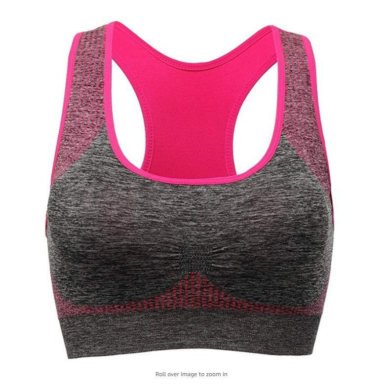 Damen Sport-BH mit atmungsaktiven materialien und verstellbaren Trägern R&B