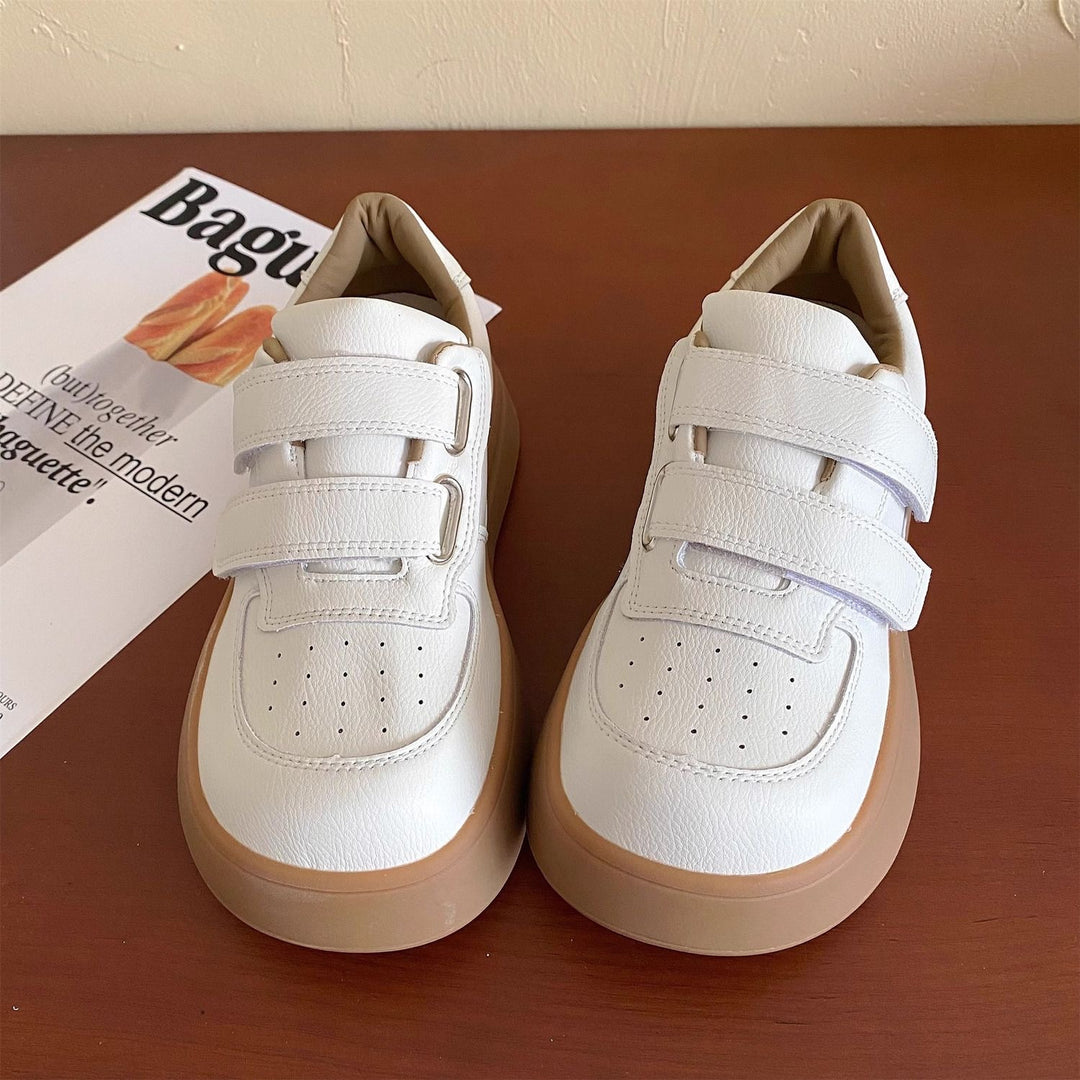 Damen Plattform-Sneaker mit verstellbaren Klettverschlüssen und sportlichem Design R&B