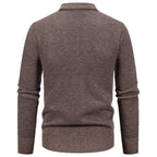 Herren Strickjacke mit modischem Karomuster und praktischen Knöpfen R&B