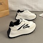 Damen Chunky Sneakers mit verstärkter Dämpfung und rutschfester Sohle R&B