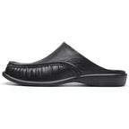 Damen Komfortable Clogs mit seitlichem Einstieg und hochelastischem Obermaterial