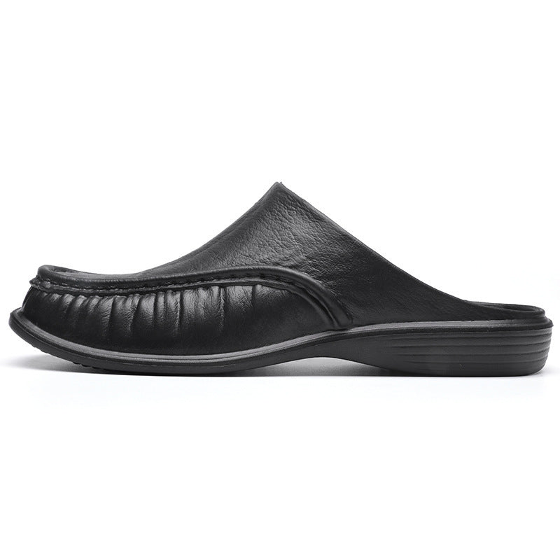 Damen Komfortable Clogs mit seitlichem Einstieg und hochelastischem Obermaterial