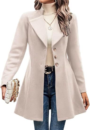 Damen klassischer Trenchcoat R&B