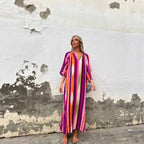 Damen Langarmkleid R&B