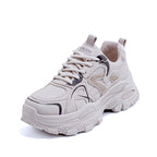 Damen Chunky Sneakers mit atmungsaktivem Mesh-Obermaterial und dämpfender Sohle R&B