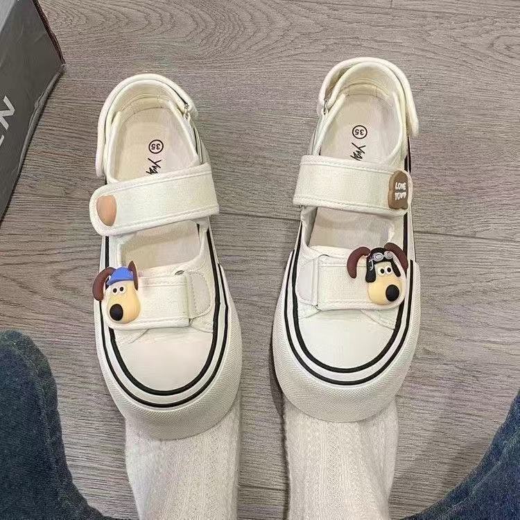 Damen Spielend inspirierte Sneakers mit strapazierfähigem Obermaterial und praktischem Klettverschluss R&B