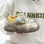 Damen Sportliche Sneakers mit rutschfester Sohle und atmungsaktivem Obermaterial