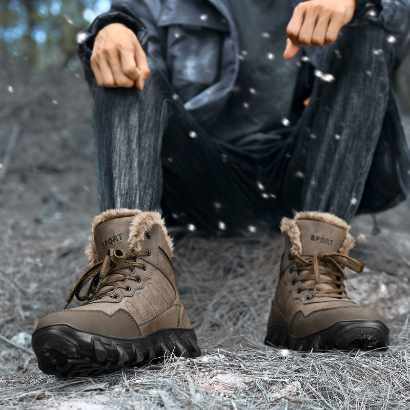Damen Winterstiefel mit wärmendem Innenfutter und rutschfester Sohle R&B