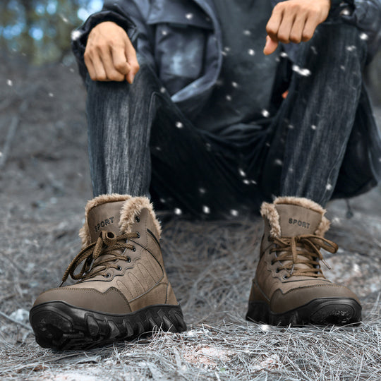 Damen Winterstiefel mit wärmendem Innenfutter und rutschfester Sohle R&B