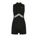 Damen Sportlicher Badesuit mit modernem Mesh-Design R&B