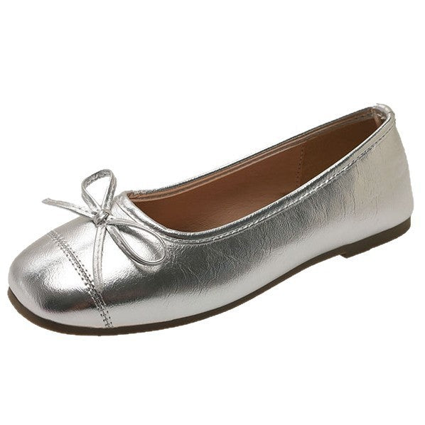 Damen Ballerinas mit zartem Schleifen-Detail und weichem Innenfutter EB