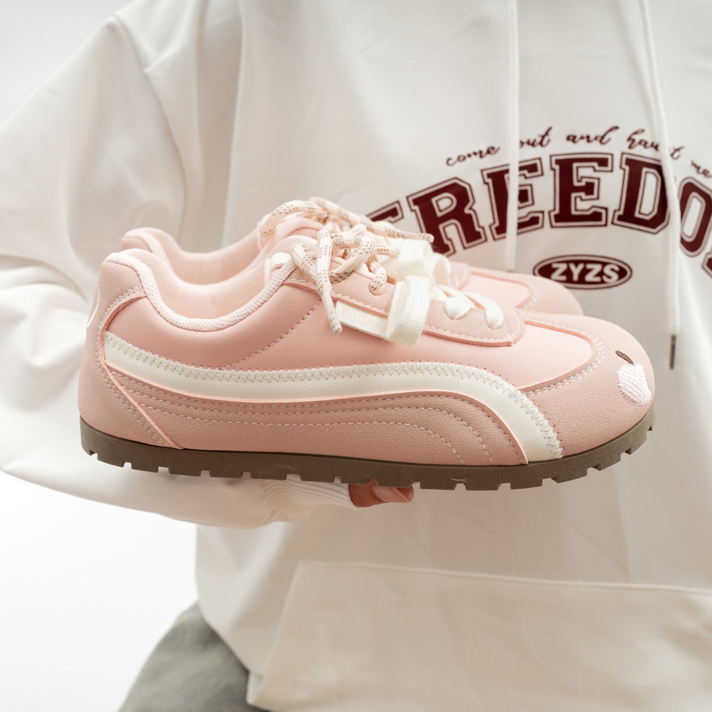 Damen Sneakers mit atmungsaktiven Eigenschaften und rutschfester Sohle