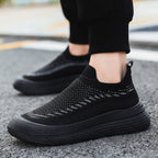 Damen Slip-On Sneakers mit atmungsaktivem Obermaterial von R&B