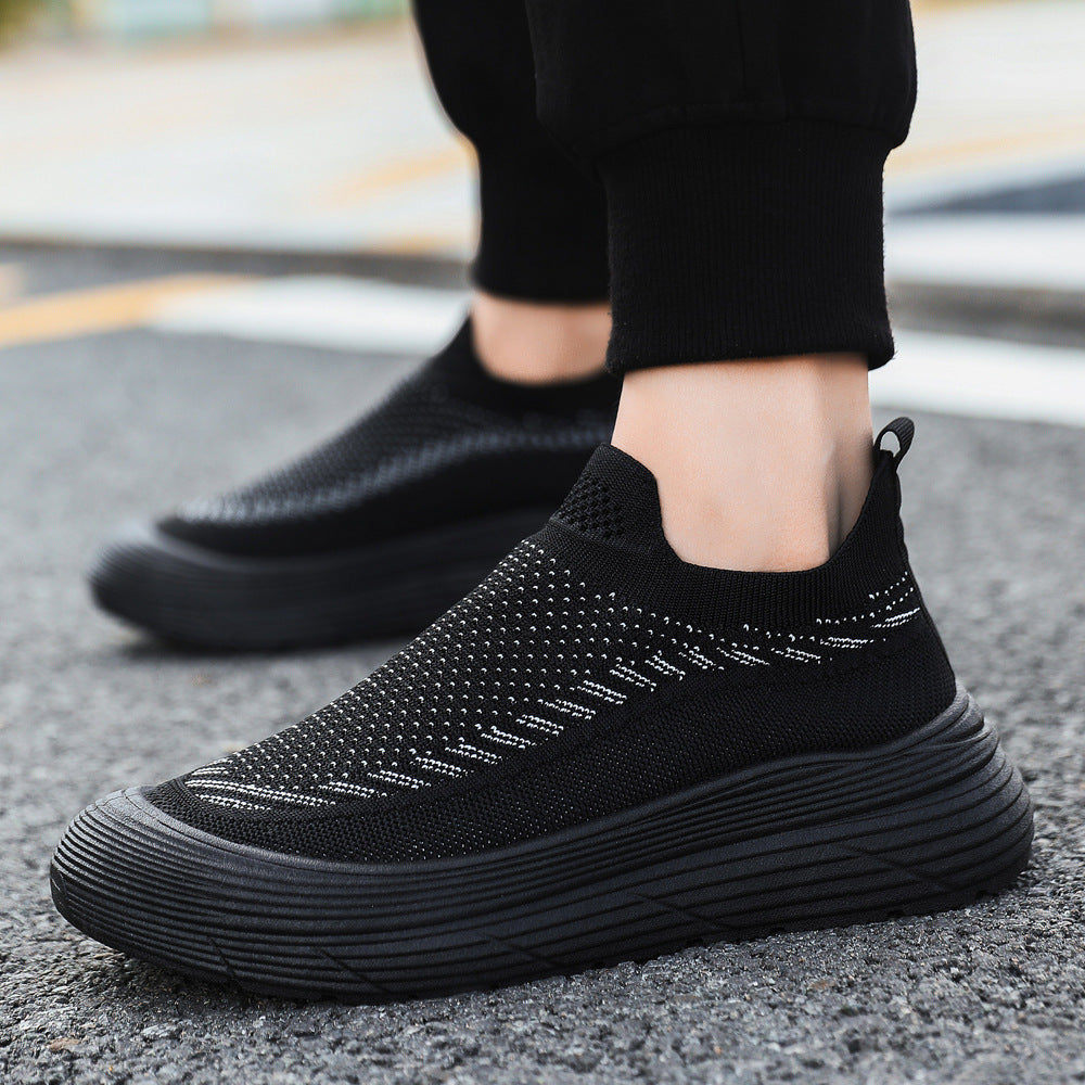 Damen Slip-On Sneakers mit atmungsaktivem Obermaterial von R&B