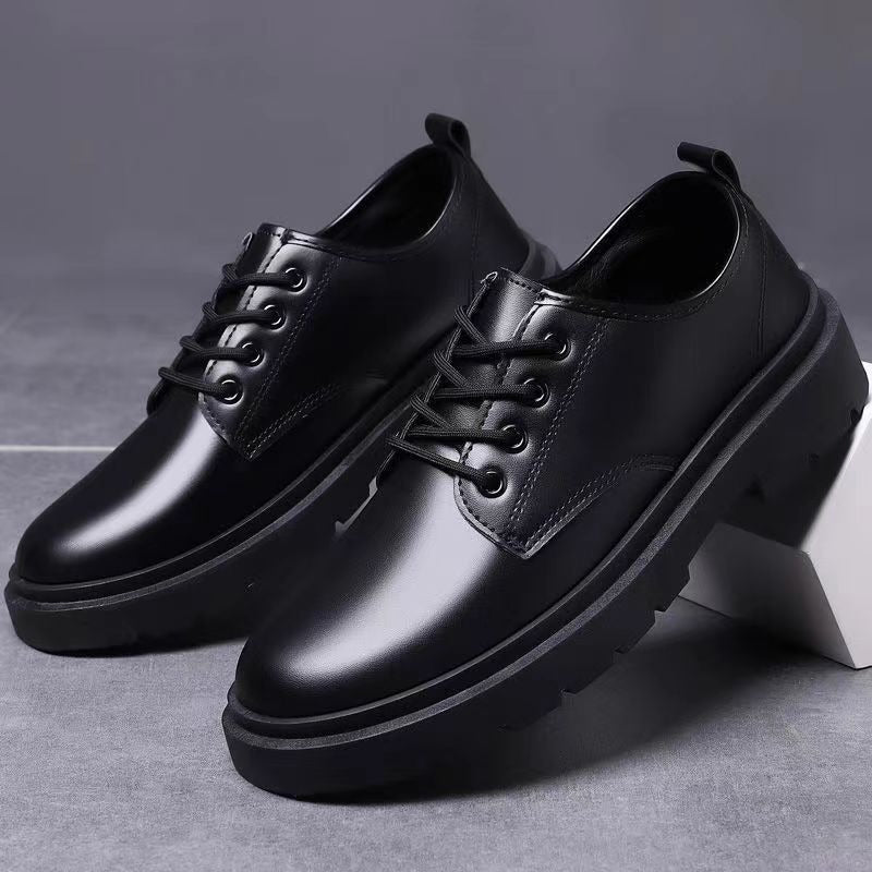 Herren Elegante Schnürschuhe mit rutschfester und stoßdämpfender Sohle R&B