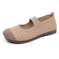 Damen Bequeme Ballerinas mit flexiblem Gummiband und atmungsaktivem Obermaterial R&B