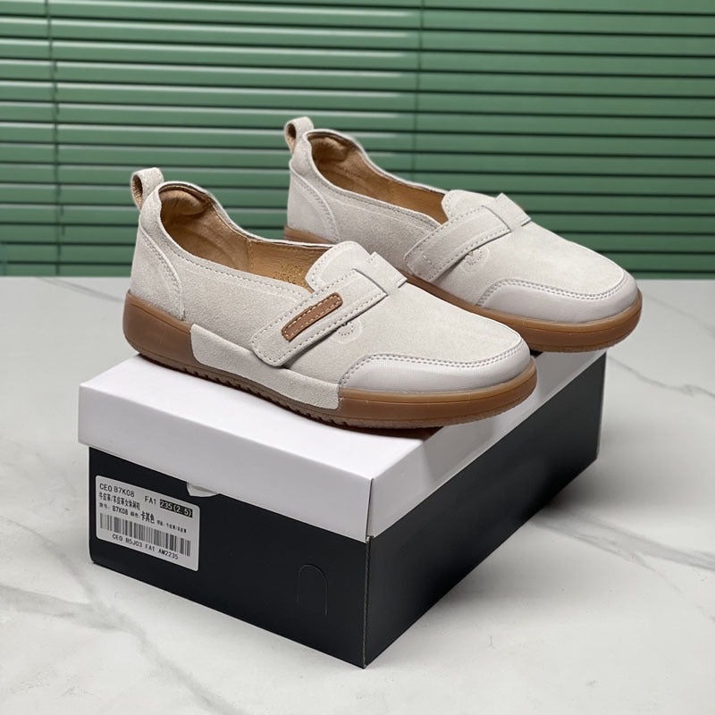 Damen bequeme Slip-On Sneakers