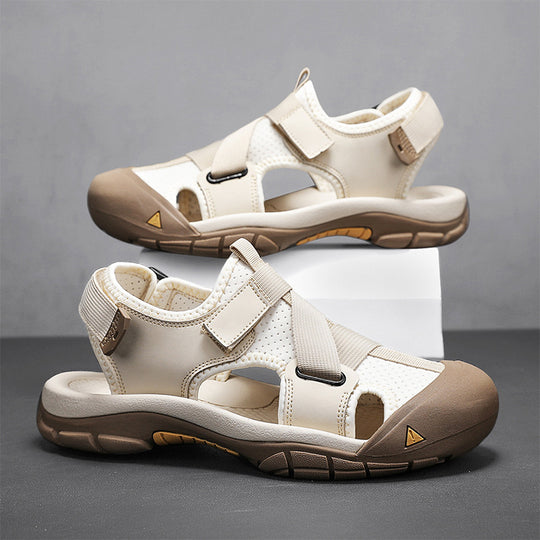 Damen Multifunktionale Outdoor-Sandalen mit verstellbaren Riemen und rutschfester Sohle R&B